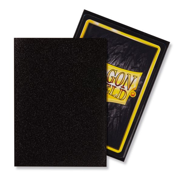 Dragon Shield Standard Sleeves - Matte Jet (100 Sleeves)