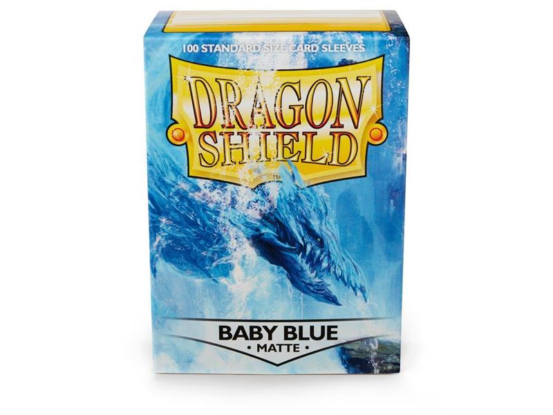 Dragon Shield Standard Sleeves - Matte Baby Blue (100 Sleeves)