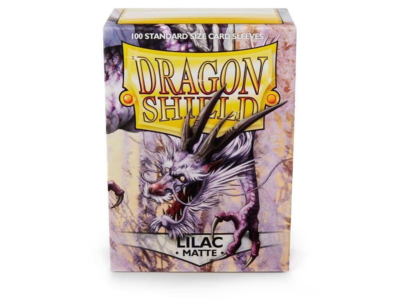 Dragon Shield Standard Sleeves - Matte Lilac (100 Sleeves)
