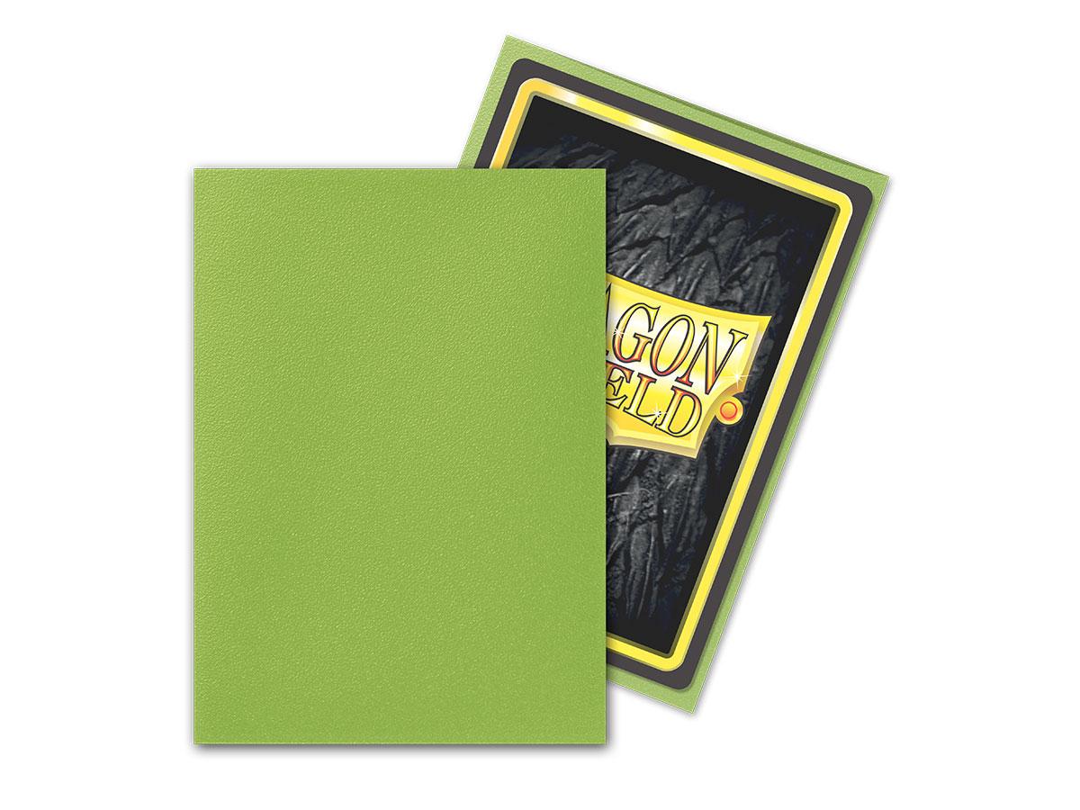 Dragon Shield Standard Sleeves - Matte Lime (100 Sleeves)