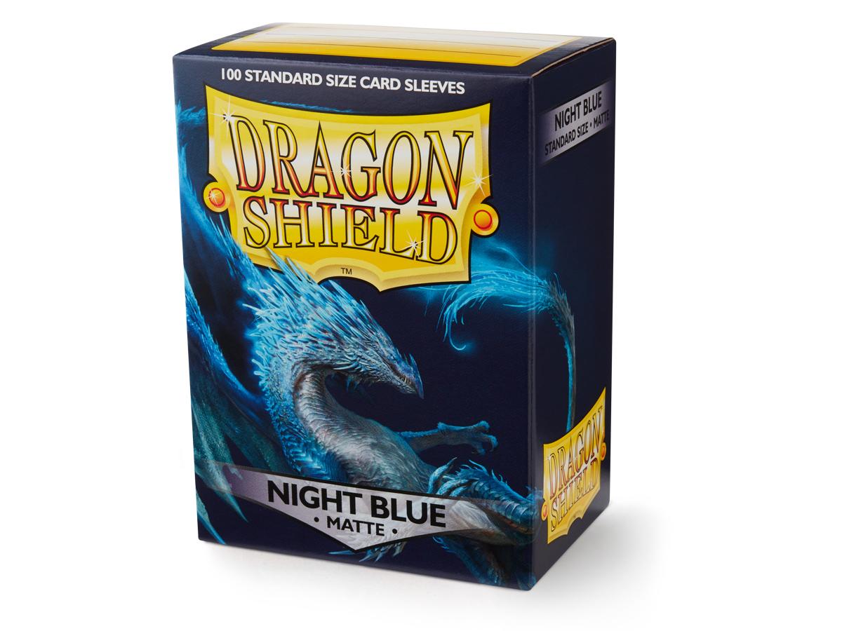 Dragon Shield Standard Sleeves - Matte Night Blue (100 Sleeves)