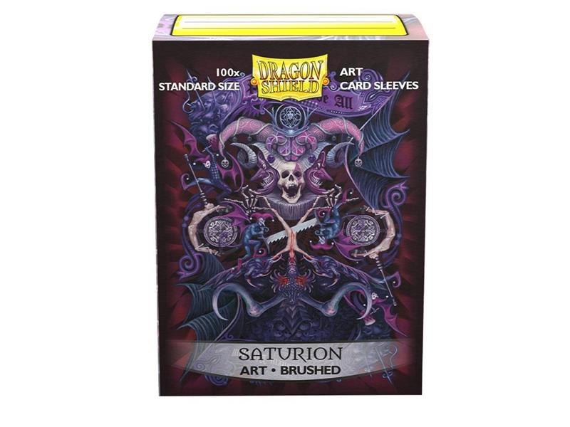 Dragon Shield Brushed Art Sleeves - Saturion: Coat-of-Arms (100 Sleeves)