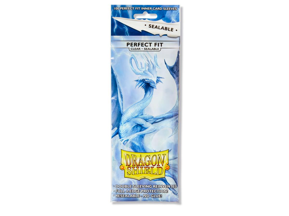 Dragon Shield - Perfect Fit sealable Clear (100 Sleeves)