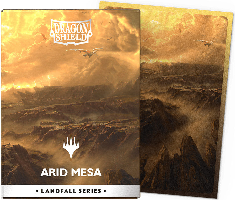 Matte Dual Art Sleeves MTG Landfall Series - Arid Mesa