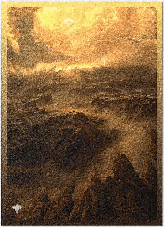 Matte Dual Art Sleeves MTG Landfall Series - Arid Mesa