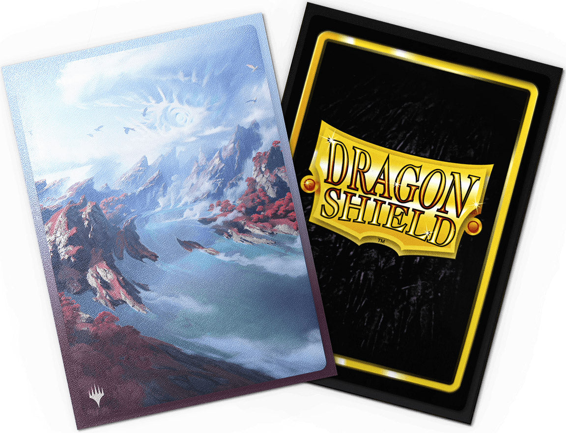 Matte Dual Art Sleeves MTG Landfall Series - Scalding Tarn