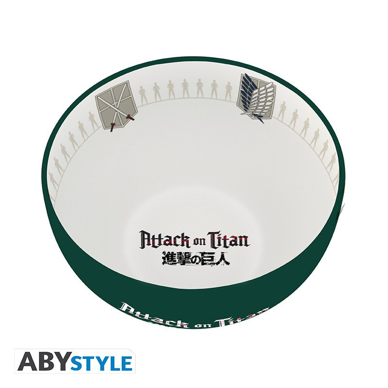Attack on Titan Bowl 600 ml Emblems S3