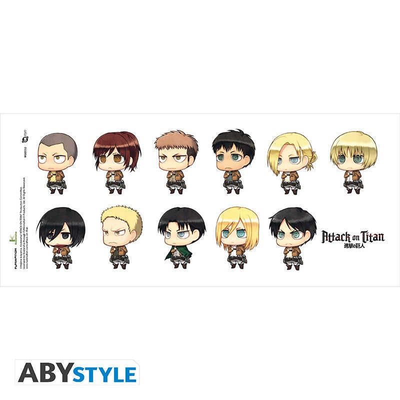 Attack on Titan Mug "All Chibis"