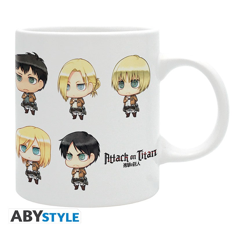 Attack on Titan Mug "All Chibis"