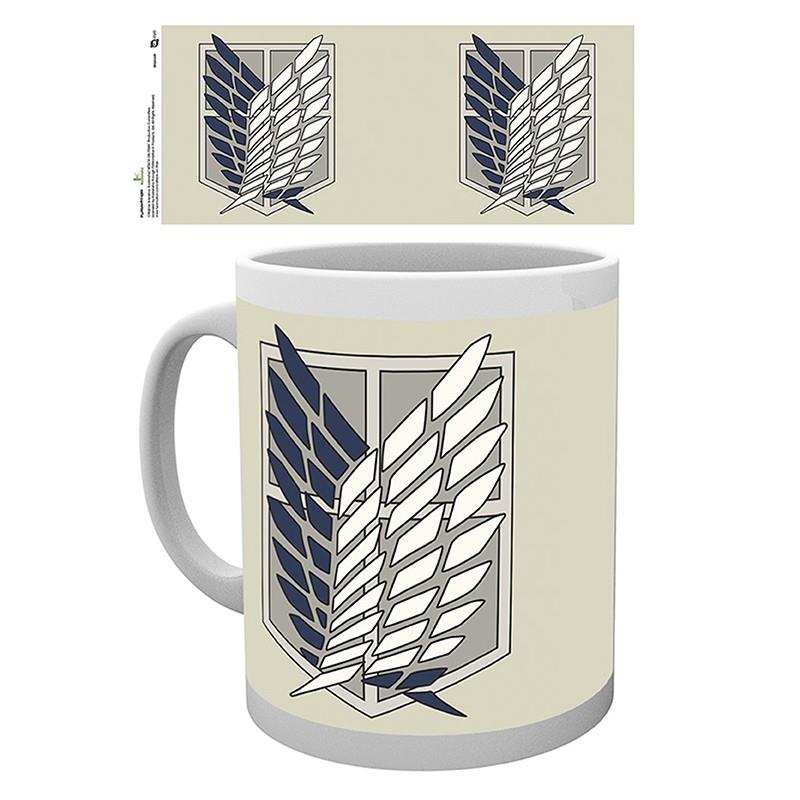 Attack on Titan Tasse Badge