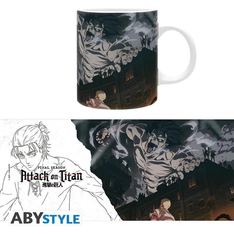 Attack on Titan Mug Season 4 Key Art