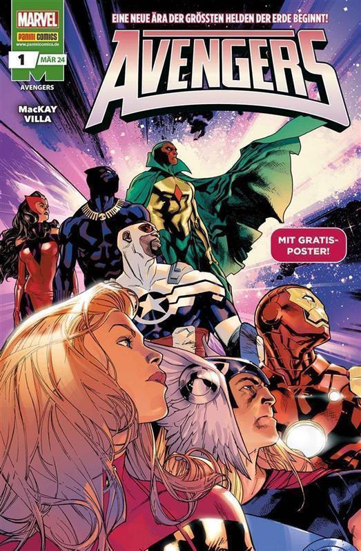 Avengers (2024) 01 (mit Poster)