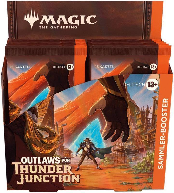 MTG - Outlaws of Thunder Junction Collector Booster Display (12) (GER)