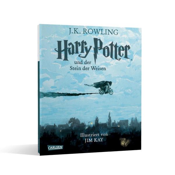 Harry Potter und der Stein der Weisen (farbig illustrierte Schmuckausgabe)