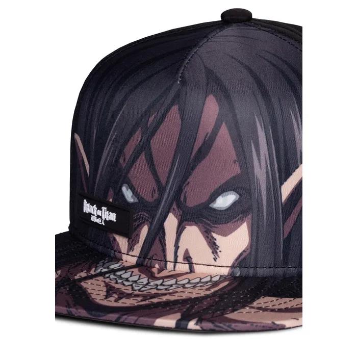 Attack on Titan Eren Jaeger Titan Men's Snapback Cap