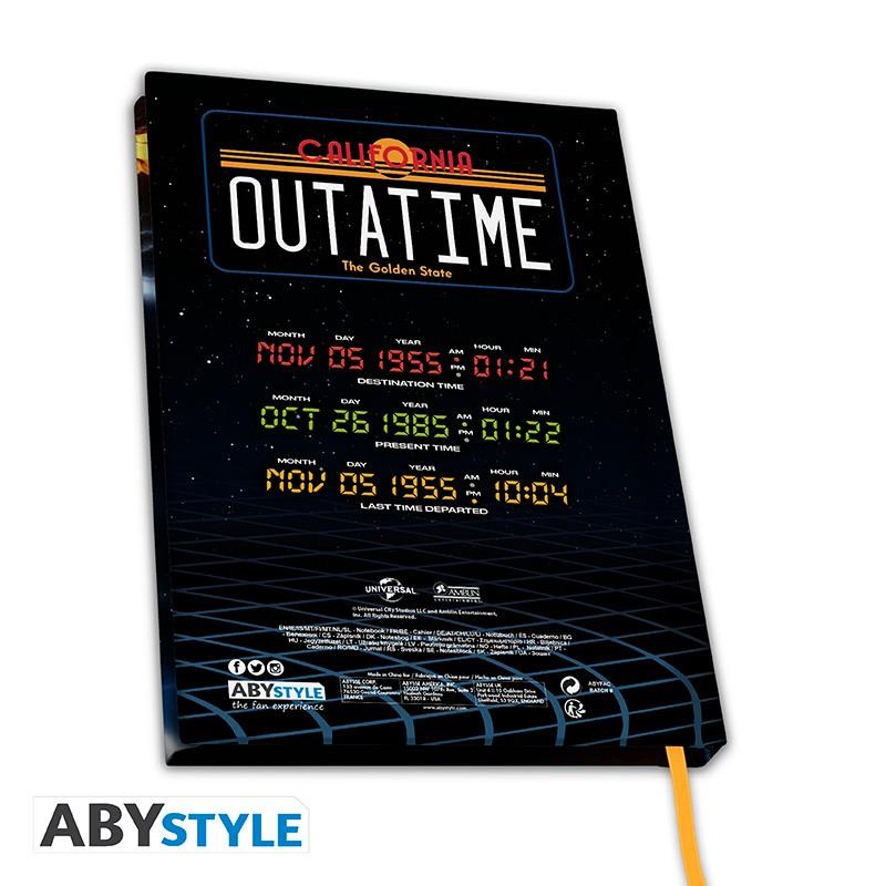 Back to the Future A5 Notebook DeLorean