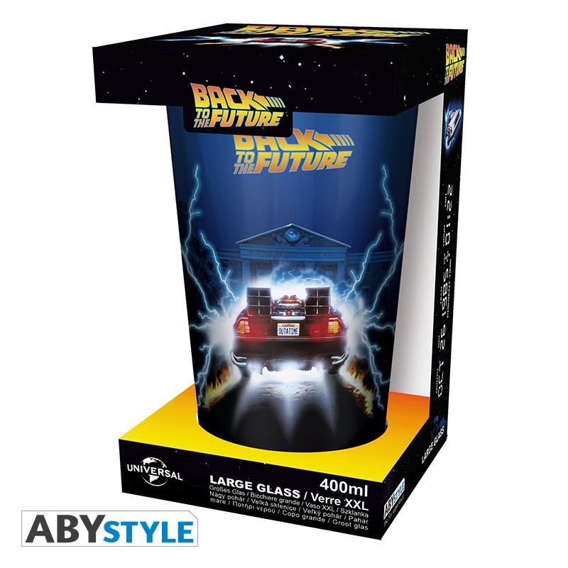 Back to the Future Glass DeLorean (large)