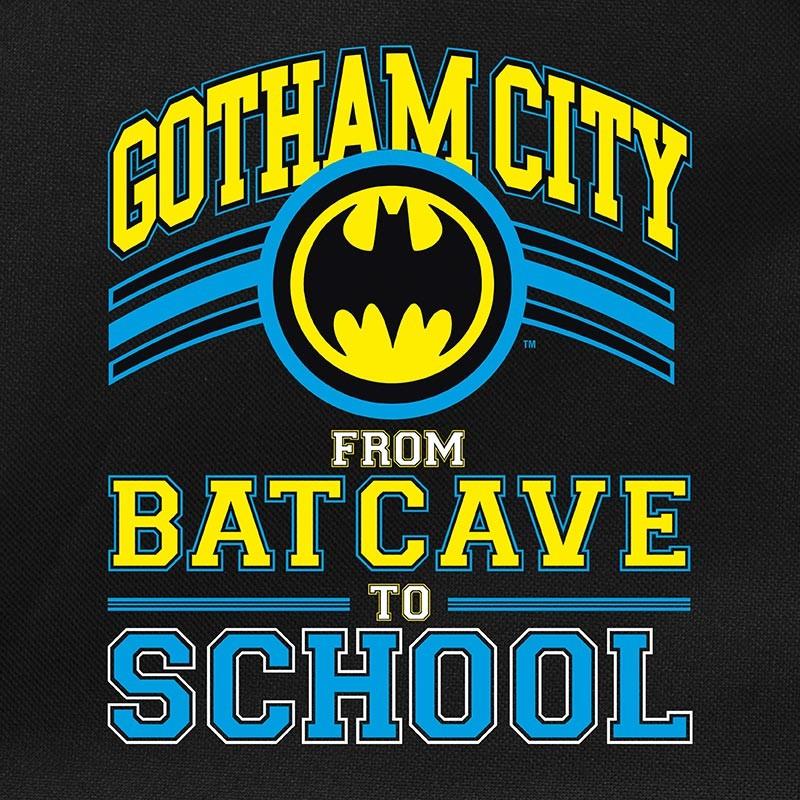 Batman Rucksack "BATCAVE TO SCHOOL"