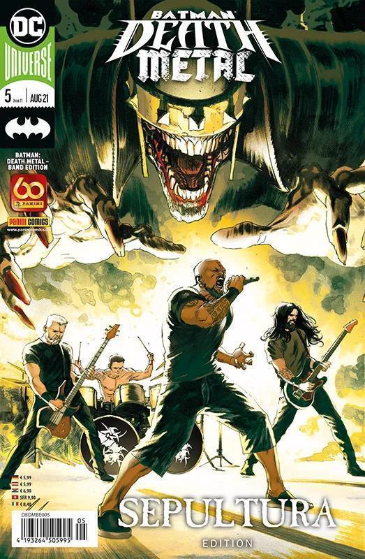 Batman - Death Metal 5, Band Edition - Sepultura