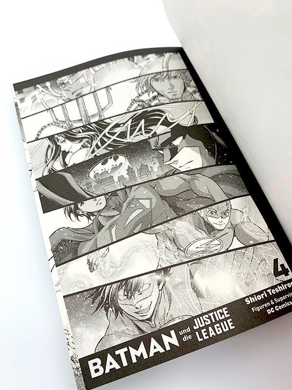 Batman und die Justice League 4 von 4 (Manga)