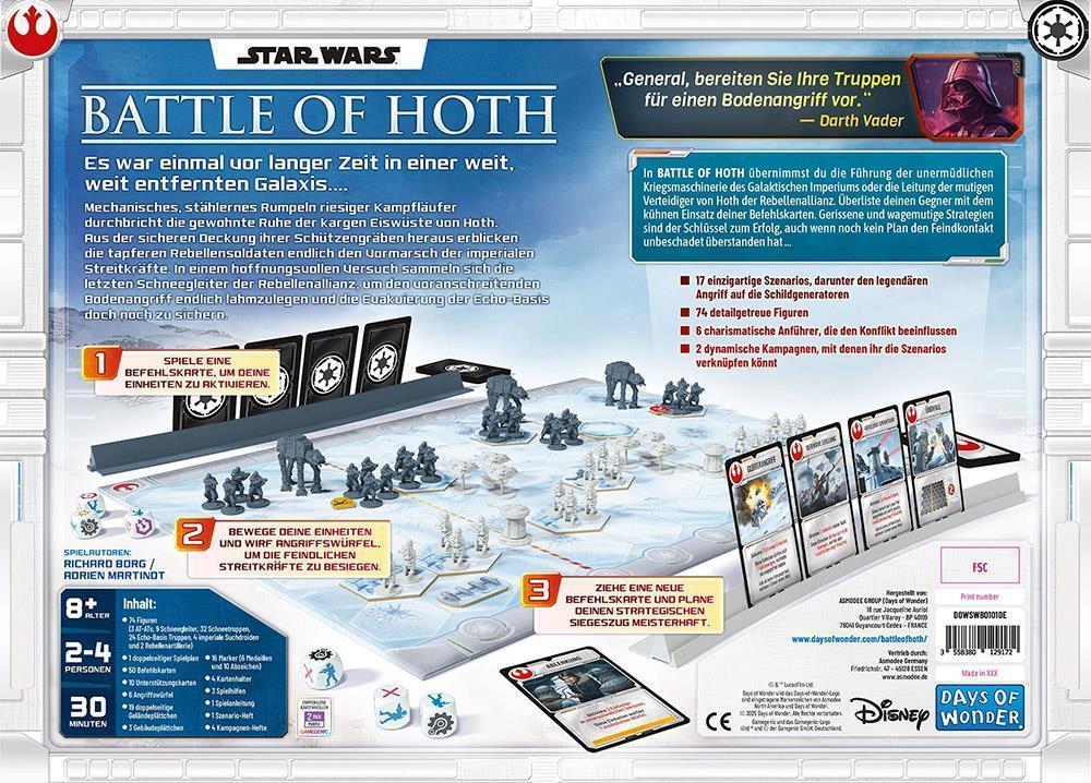 Battle of Hoth Board Game (GER)