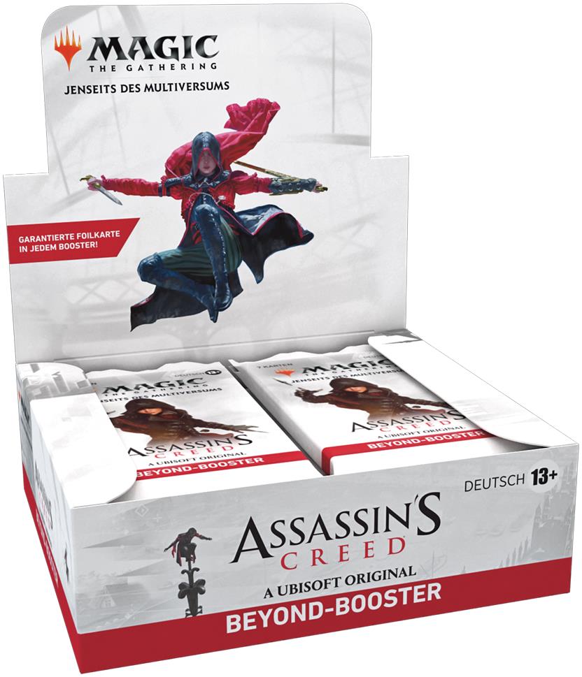 MTG - Universes Beyond: Assassin's Creed® Beyond Booster Display (24) (GER)