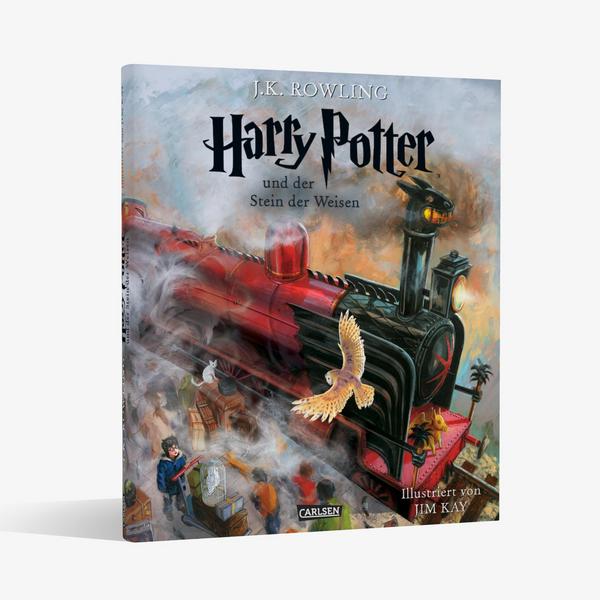 Harry Potter und der Stein der Weisen (farbig illustrierte Schmuckausgabe)