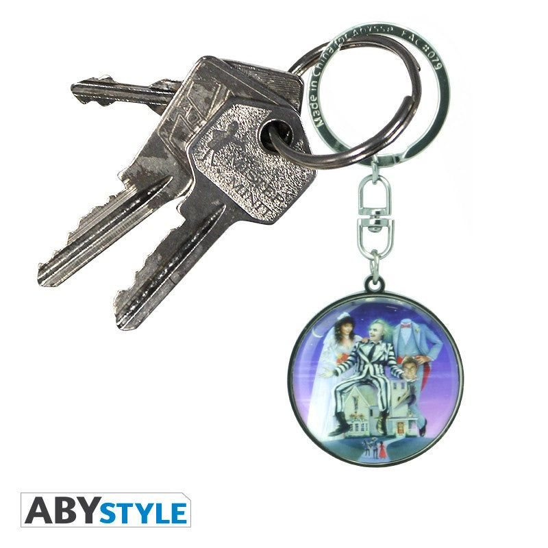 Beetlejuice Keychain "Beetlejuice and Maitland Couple"