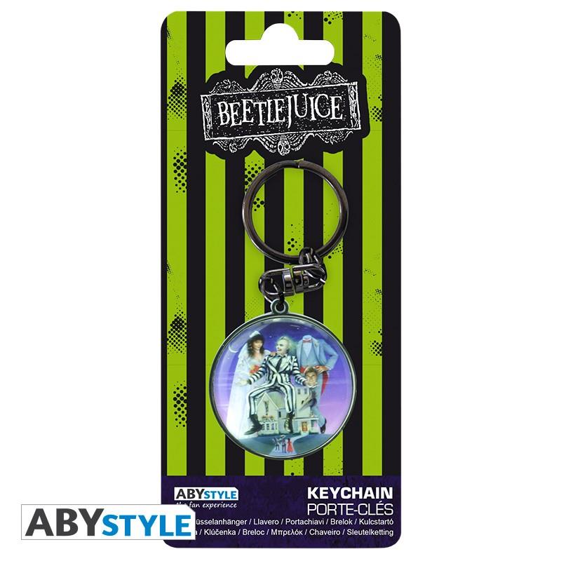 Beetlejuice Keychain "Beetlejuice and Maitland Couple"