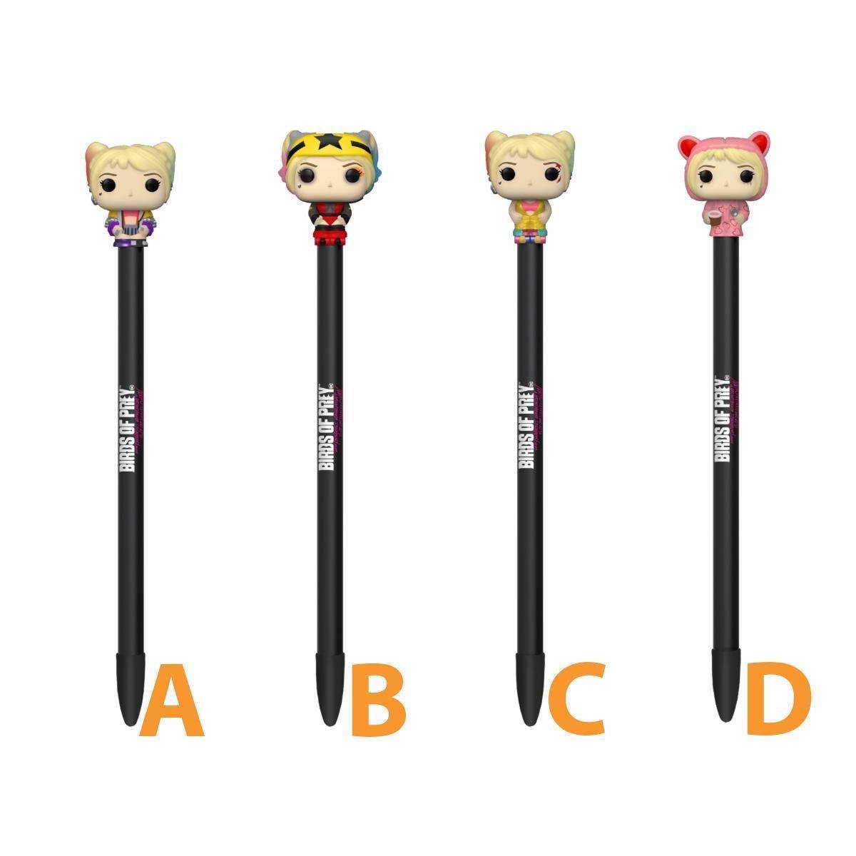 Birds of Prey POP! Homewares Kugelschreiber mit Topper Harley Quinn Version D - Merchfox Comic Shop