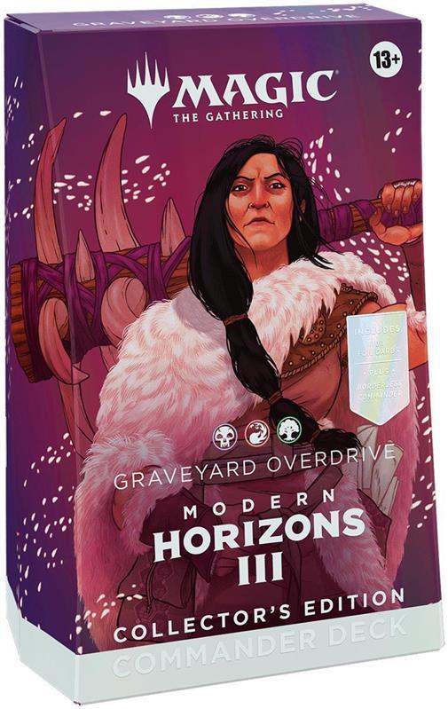 MTG - Modern Horizons 3 Commander Deck Collector Edition (EN) Graveyard Overdrive (Black/Red/Green)