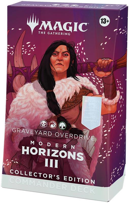 MTG - Modern Horizons 3 Commander Deck Collector Edition (EN) Graveyard Overdrive (Black/Red/Green)