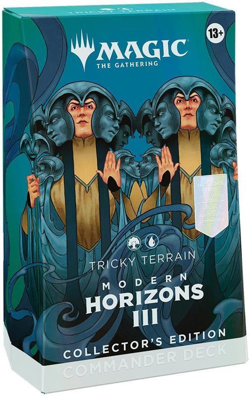 MTG - Modern Horizons 3 Commander Deck Collector Edition (EN) Tricky Terrain (Blue/Green)