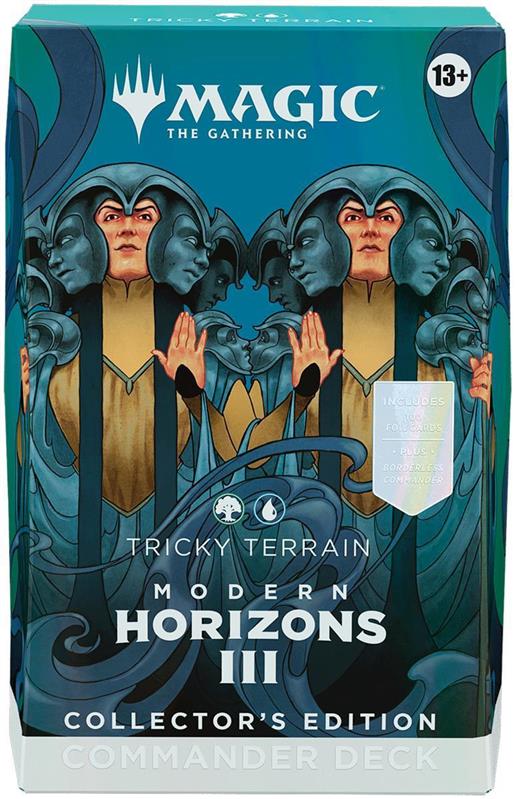 MTG - Modern Horizons 3 Commander Deck Collector Edition (EN) Tricky Terrain (Blue/Green)