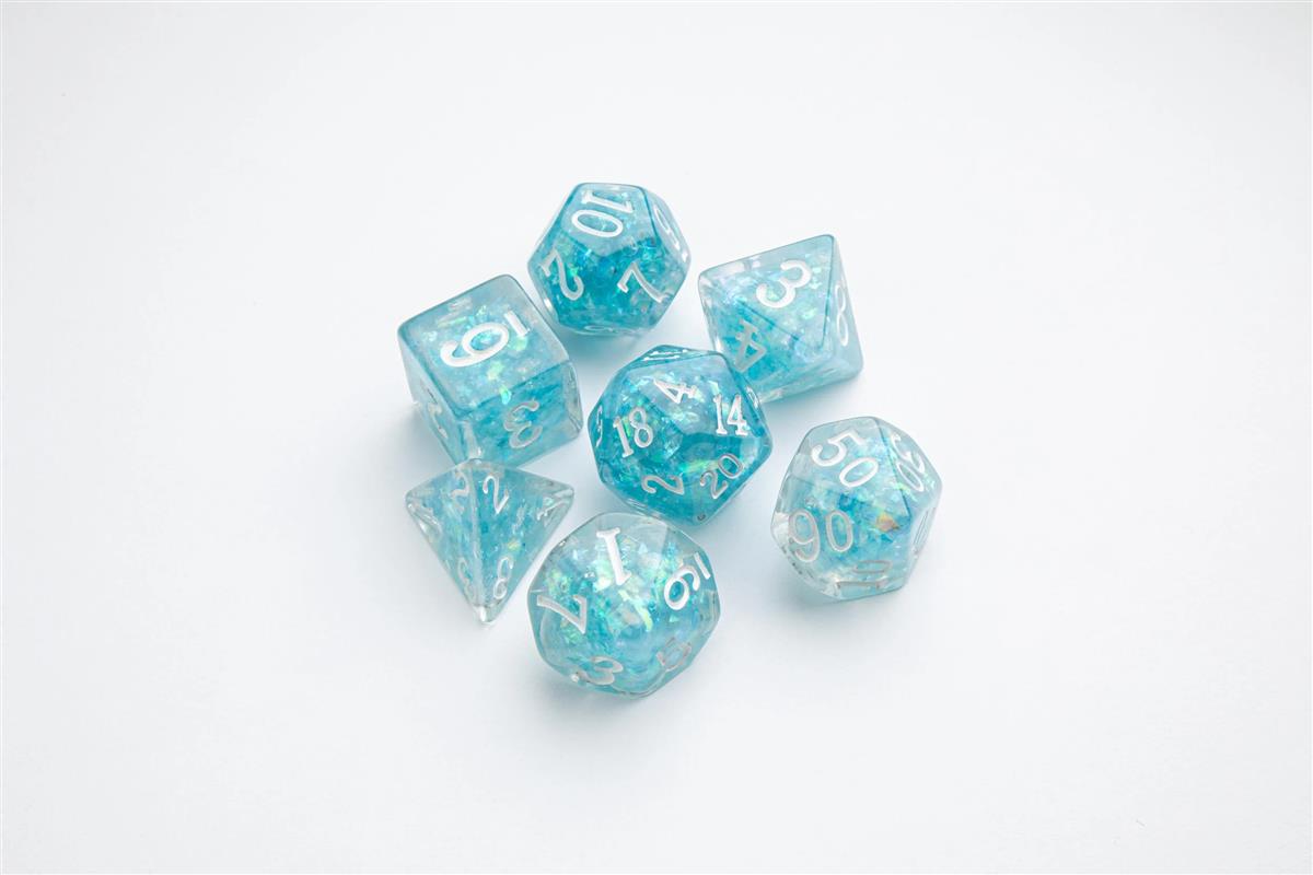 Candy-like Series - Blueberry - RPG Dice Set (7)