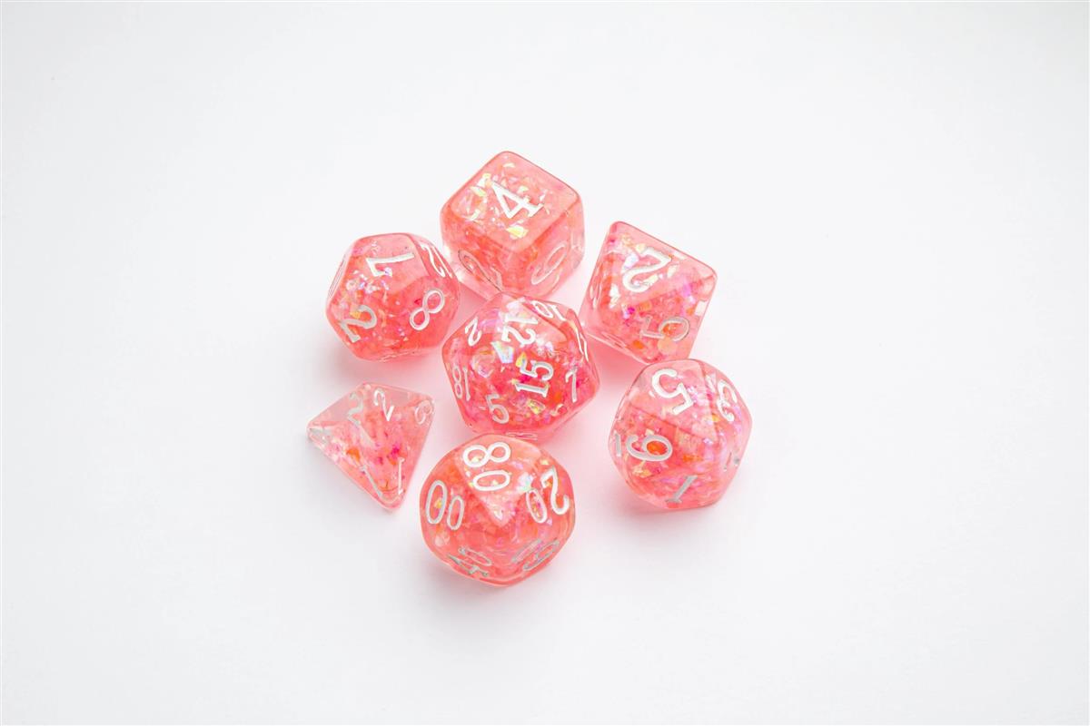 Candy-like Series - Peach - RPG Dice Set (7)