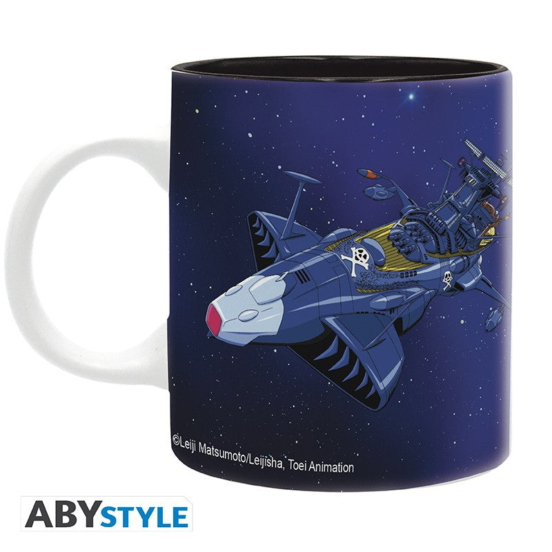 Albator Mug "Harlock & Ship"