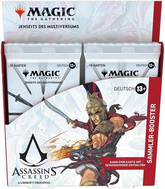MTG - Universes Beyond: Assassin's Creed® Collector Booster Display (12) (GER)