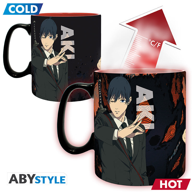 Chainsaw Man Heat Change Mug "Denji & Aki"