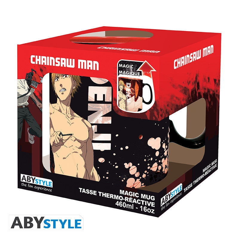 Chainsaw Man Heat Change Mug "Denji & Aki"