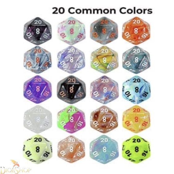 Hidden Wonders Individual Mystery Polyhedral 7-Die Set