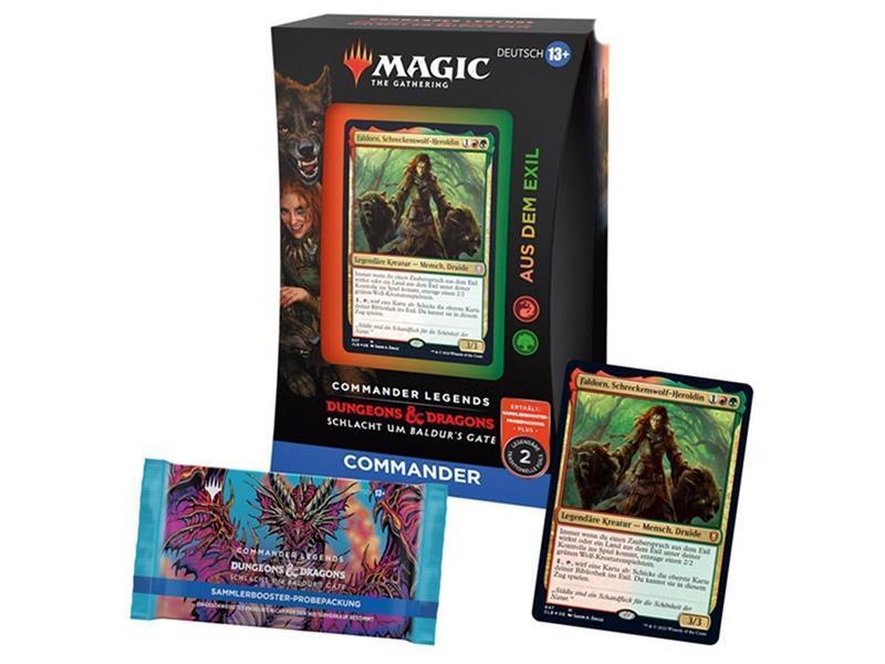 MTG - Commander Legends: Battle for Baldur's Gate Bundle (GER) Exit from Exile (Red/Green)