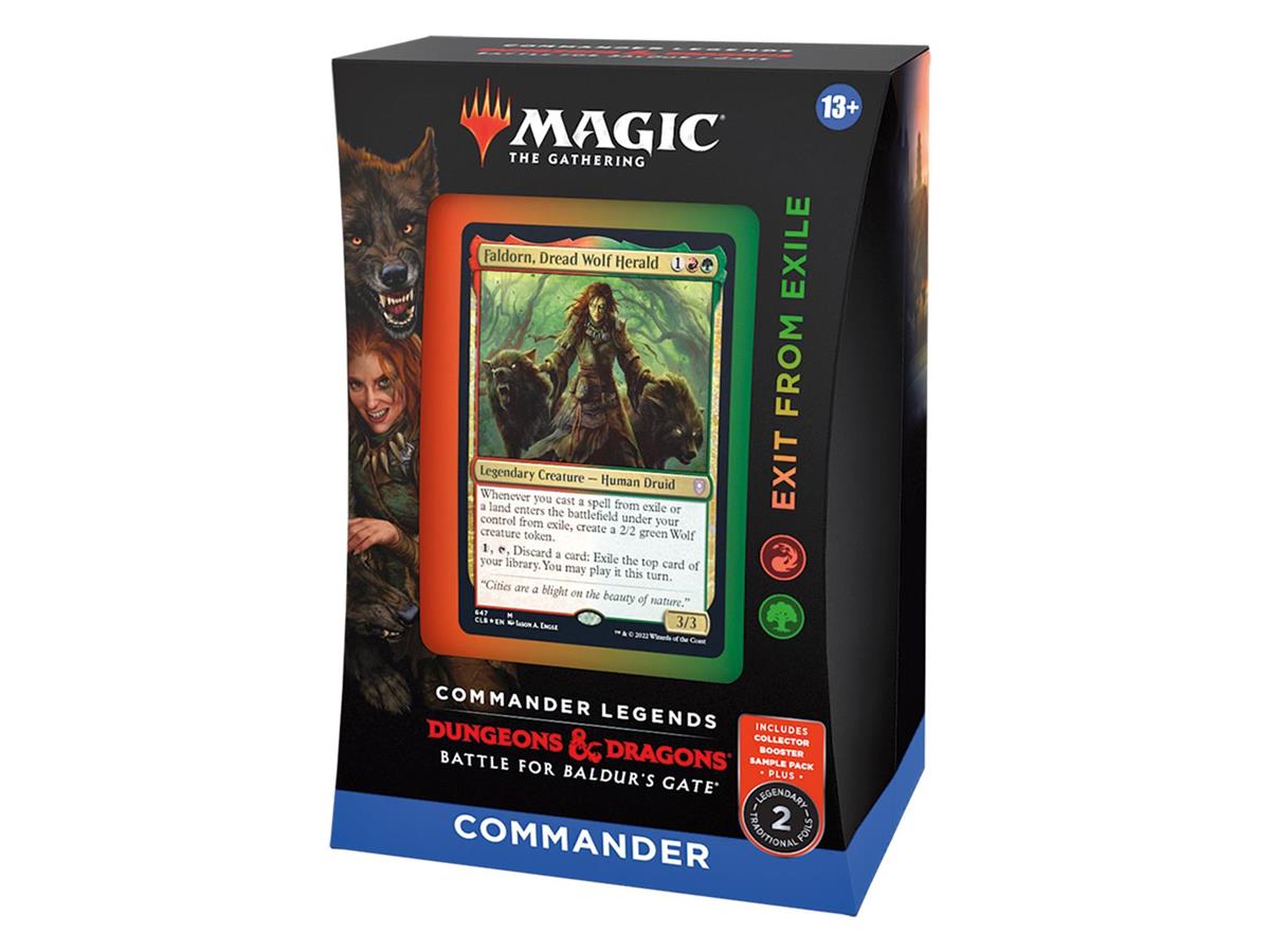 MTG - Commander Legends: Battle for Baldur's Gate Bundle (GER) Exit from Exile (Red/Green)