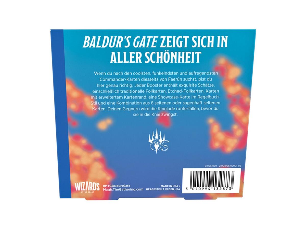 MTG - Commander Legends: Battle for Baldur’s Gate Collector Booster Display (12) (GER)
