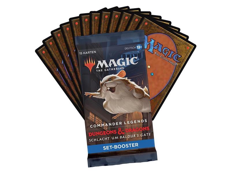 MTG - Commander Legends: Battle for Baldur’s Gate Set Booster Pack (GER)