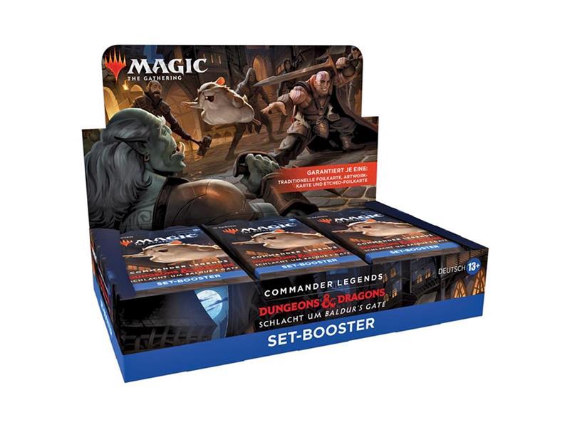 MTG - Commander Legends: Battle for Baldur’s Gate Set Booster Display (18) (GER)