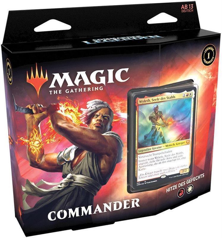 MTG - Commander Legenden Commander Deck (DE) Hitze des Gefechts (Weiß/Rot)