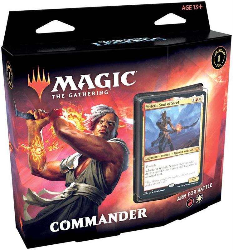 MTG - Commander Legenden Commander Deck (EN) Hitze des Gefechts (Weiß/Rot)
