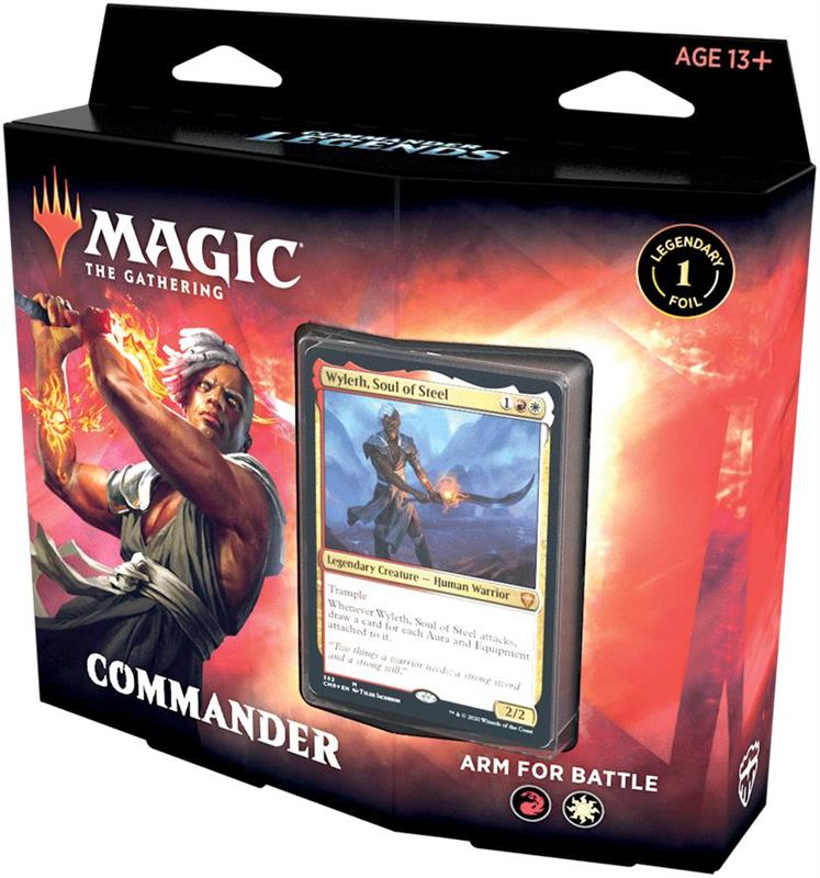 MTG - Commander Legenden Commander Deck (EN) Hitze des Gefechts (Weiß/Rot)