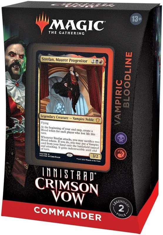 MTG - Innistrad: Crimson Vow Commander Deck (EN) Strefan, Maurer Progenitor